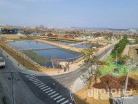 세종시 조치원읍 남리 비점오염저감시설 가동