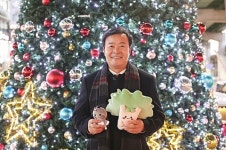 의왕시, 주요 상권 희망의 크리스마스트리 점등