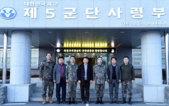 김동근 의정부시장, 설 명절 맞아 군·경 위문