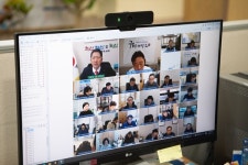 구미시, 영상회의 문화 정착으로 소통력UP 행정력UP
