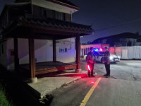 광산 도산파출소, 심야 시간대 지역안전순찰·탄약순찰로 체감안전도 향상