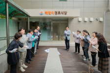 [양천구 포토] 이기재 양천구청장, 해맞이경로식당 리모델링 개관식 참석