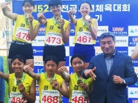 칠곡 북삼중학교 육상 쾌거