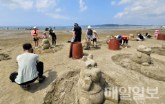 태안군, 모래조각 체험교실 9월까지 운영