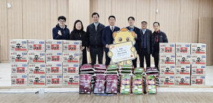 화성바이오밸리 기업인협의회, 마도면에 사랑의 후원금 전달