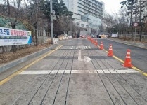 인천 동구 솔빛로·새천년로 도로열선 설치