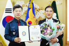 김상수 화성시의원, 경기도남부경찰청장 감사장 수여