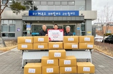 창평공단협의회, 떡국떡 380kg 지천면에 전달