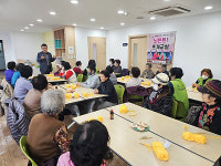 오산시 중앙동, 어르신 정서지원사업 뇌튼튼! 뜨개교실 재개