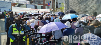 서울 구로구 오류동 주민들, 평강제일교회 집회중지 등요구 집단 시위