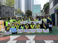 인천 동구, 유관기관과 통학로 교통안전 캠페인