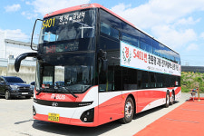 평택시, 고덕신도시~강남역(5401번) 2층 전기버스 달린다