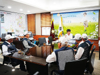 평택시의회 유승영 의장, 대한민국 6·25참전유공자회 평택시지회와 간담회 열어