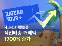 지그재그, 여행용품에 직진배송 결합…거래액 17배 껑충