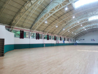 인천시, 인재개발원 체육관 마루 교체로 쾌적한 운동 환경 제공