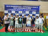 태백 철암고·황지중 레슬링 선수들,  제52회 문화체육관광부장관기 전국학생레슬링선수권대회 메달 획득