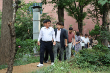 마포구, 도화동 봄여름가을겨울공원 꽃길 정원 준공