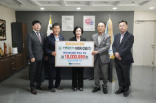 비렌티킹덤 주식회사, (재)천안시복지재단 후원금 1000만원 전달
