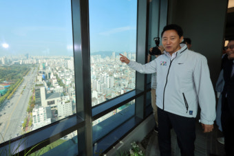 오세훈 서울시장, 저출생 극복 위한 '미리 내 집' 현장 점검
