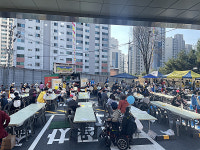 의왕시, 부곡동 주민복지관 주차장 준공 기념 장애 인식개선을 위한 바자회 개최