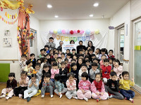의왕 백운하늘샘어린이집, 사랑의 이웃돕기 성금 전달