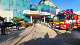 오산시 환경사업소, 화재 대응을 위해 소방서와 합동 소방훈련 실시