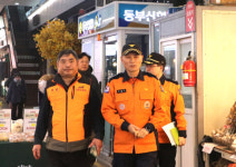 하남소방서장, 설 연휴 대비 전통시장 소방안전컨설팅