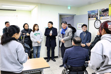 의왕시의회, 서창수-김태흥-한채훈 의원…설 연휴 앞두고 민생 살펴