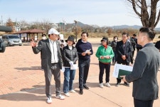 구미시의회 문화환경위원회, 구미 파크골프장 현장방문