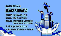 화성산업진흥원, 기술력 있는 중소기업에 최대 6천만 원 지원