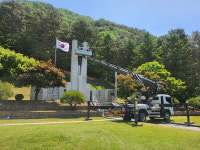 철원군, 현충탑 환경정비 실시