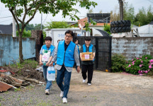 쿠팡CFS, 광주광역시 평동 홀몸어르신에 온정 손길 전해