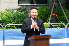 의왕시의회 한채훈 의원, 의왕푸르지오포레움1블럭 경로당 개소식 축하