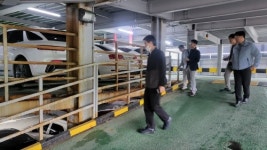 포천도시공사, 송우로 제1·2·3공영주차장 보수 공사