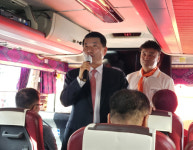 [포토] 백경현 구리시장 구리시골목상인연합회, 강화풍물시장 선진시장 견학 격려