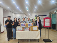 태백 빵사모, 태백시노인복지회관에 직접 만든 빵 전달