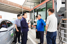 이권재 오산시장, 택시운수종사자와 현장 차담회 진행