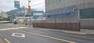 영양군, 영양중고등학교 앞 도로 비만 오면 침수…하천으로 변해