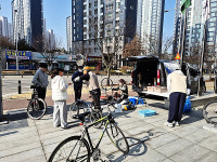 평택시, 1,400대 수리 성과 이어간다…하반기 찾아가는 자전거 무상점검 START