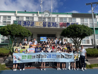 김진홍 담양교육장, 부임 첫 일정은 모교 담양수북중 학생 맞이