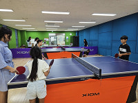 의왕 백운커뮤니티센터, 탁구 강좌 인기