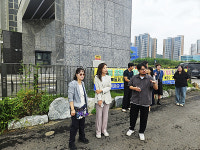 전예슬 오산시의원, 세교2지구 한신더휴 간담회-현장 방문…주민 불편 해소 방안 모색