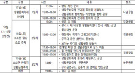 남양주시 진접지역 3곳, 2025 경기생활문화축제 소소한 일상도 하루쯤은 환타지 열려