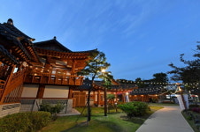 수원시의 아름다운 디자인과 늦가을의 정취를 한 눈에