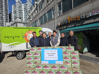 주)인천뉴파워 임직원, 인천 연수구 저소득층 위해 연수구푸드마켓2호점에 김장김치 후원