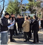 최기찬 서울시의회 의원, 금하로 사고 다발구간 합동 현장 점검
