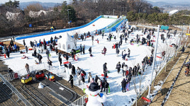 [포토] 의왕왕송호수 겨울축제, 겨울아 놀자 아이들에게 큰 인기