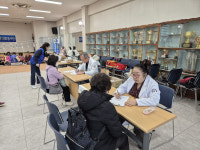 순천의료원 의료봉사단, 화순 사평면 찾아 무료 진료