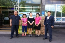 양산시 북정 해초 이웃사랑 실천…쌀과 라면 기탁