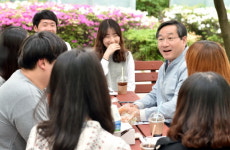 유정복 인천시장, 인천재능대학교 학생들과 대화